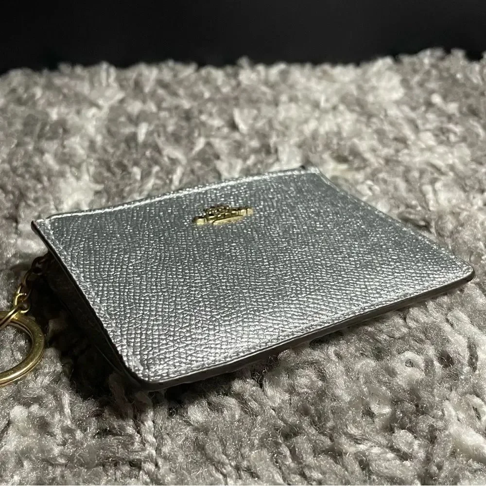 NWT Coach Metallic Mini ID Skinny